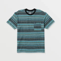 Slide Stone T-shirt - DARK BLACK HEATHER -Volcom Store A0112502 DBH 4