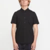 Everett Oxford Shirt - NEW BLACK -Volcom Store A0412501 NBK F