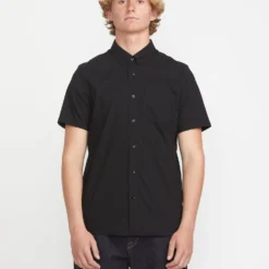 Everett Oxford Shirt - NEW BLACK