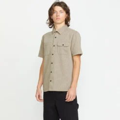 Trade Stone Shirt - LIGHT KHAKI -Volcom Store A0412502 LKH 2