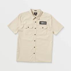 Volcom Ent Shirt - PALE KHAKI 22 Volcom Ent Shirt - PALE KHAKI -Volcom Store A0412503 PLK 4