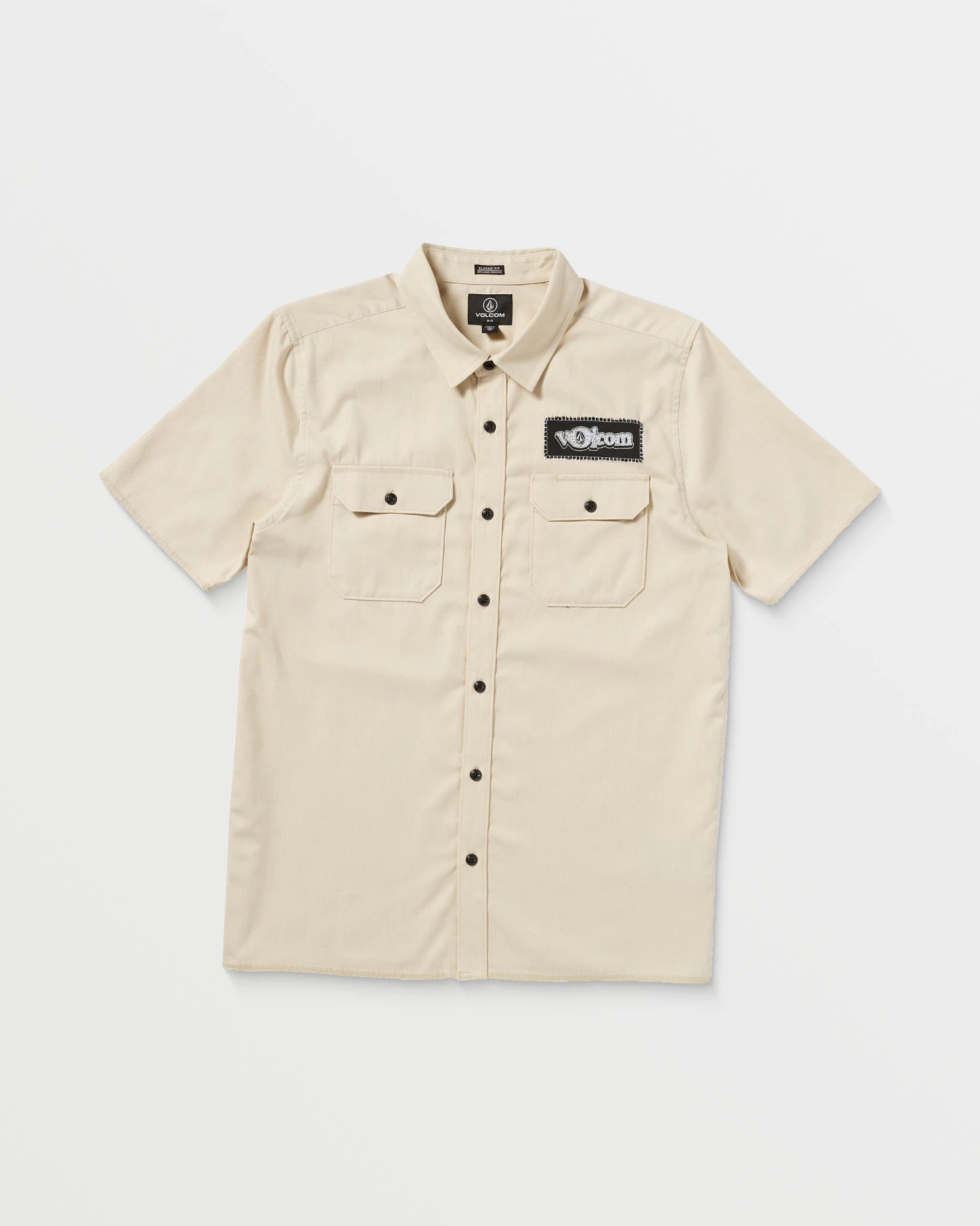 Volcom Ent Shirt - PALE KHAKI 12 Volcom Ent Shirt - PALE KHAKI - Image 10