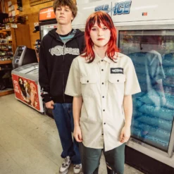 Volcom Ent Shirt - PALE KHAKI 17 Volcom Ent Shirt - PALE KHAKI -Volcom Store A0412503 PLK LIFESTYLE 1