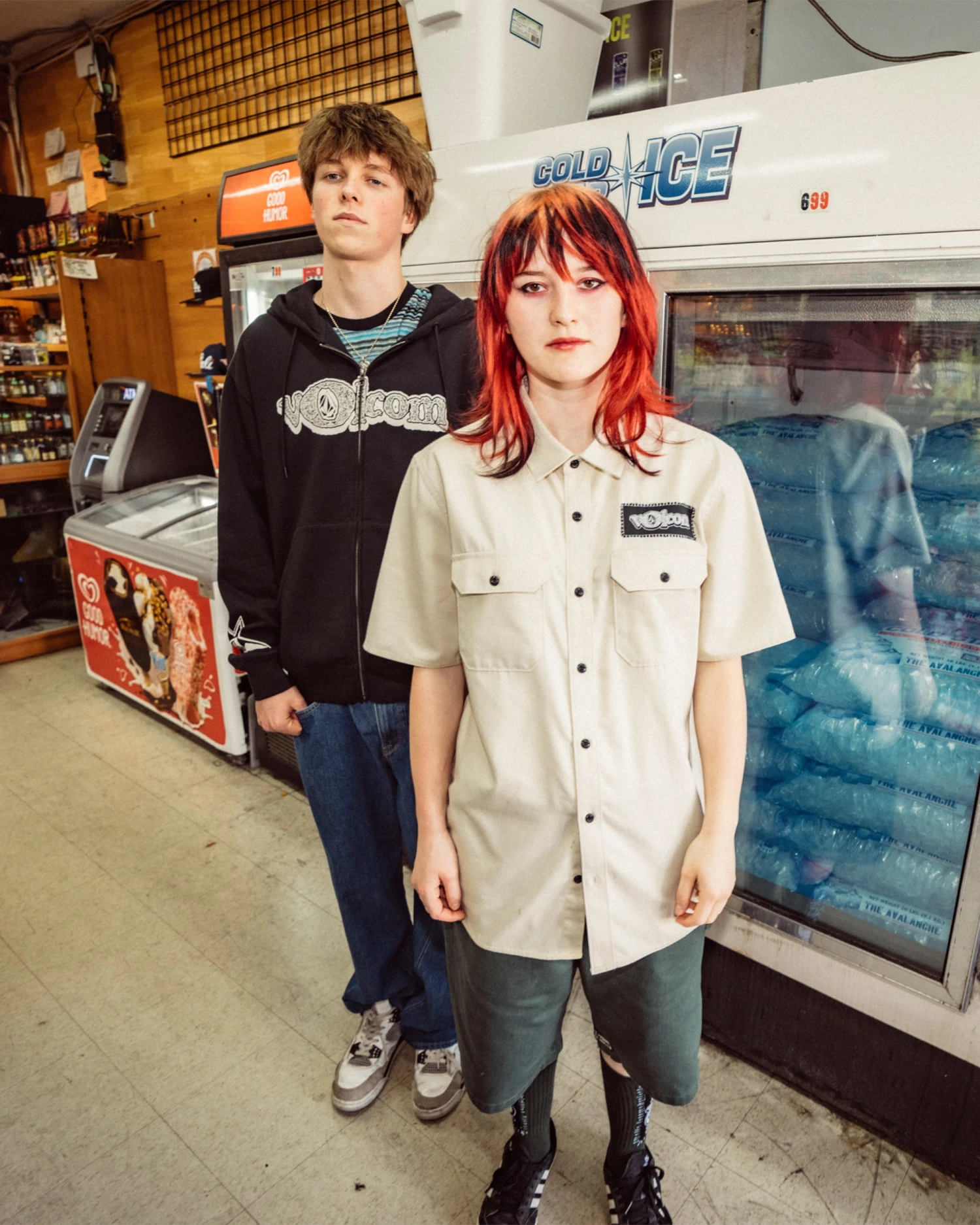 Volcom Ent Shirt - PALE KHAKI 7 Volcom Ent Shirt - PALE KHAKI - Image 5