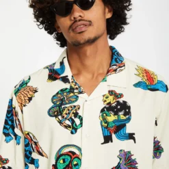 Bob Mollema Shirt - LIGHT BEIGE -Volcom Store A0412513 LBG 5