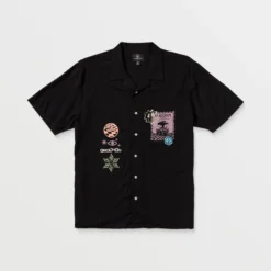 Filip Rygalski Woven Shirt - BLACK -Volcom Store A0412516 BLK 6