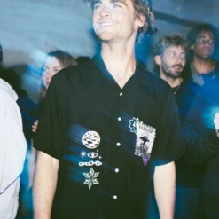 Filip Rygalski Woven Shirt - BLACK -Volcom Store A0412516 BLK LIFESTYLE 10