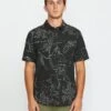 Cad Floral Shirt - STEALTH 2 Cad Floral Shirt - STEALTH -Volcom Store A0412518 STH F