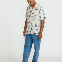 Mistostone Shirt - Stone -Volcom Store A0422501 STN 2