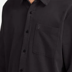 Zander Shirt - Asphalt Black -Volcom Store A0532410 ASB 5