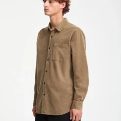 Zander Shirt - Teak -Volcom Store A0532410 TEK 31