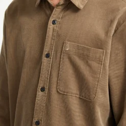 Zander Shirt - Teak -Volcom Store A0532410 TEK 5