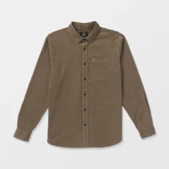 Zander Shirt - Teak -Volcom Store A0532410 TEK 50