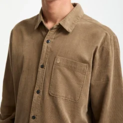 Zander Shirt - Teak -Volcom Store A0532410 TEK 6