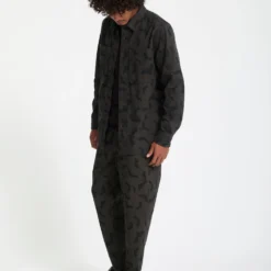 J.J. Villard Shirt - Rinsed Black 18 J.J. Villard Shirt - Rinsed Black -Volcom Store A0532504 RIB 30