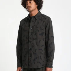 J.J. Villard Shirt - Rinsed Black 19 J.J. Villard Shirt - Rinsed Black -Volcom Store A0532504 RIB 31