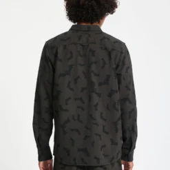 J.J. Villard Shirt - Rinsed Black 14 J.J. Villard Shirt - Rinsed Black -Volcom Store A0532504 RIB 4