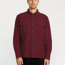 Augustone Shirt - Merlot