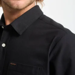 Veeco Oxford Shirt - Black -Volcom Store A0532507 BLK 5