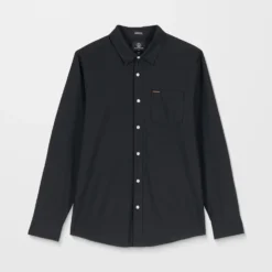 Veeco Oxford Shirt - Black -Volcom Store A0532507 BLK 50