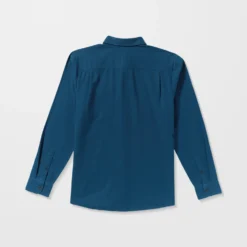 Caden Solid Shirt - Cosmic Blue -Volcom Store A0532508 COS 51