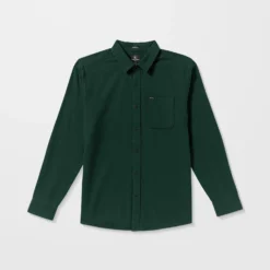 Caden Solid Shirt - Scarab -Volcom Store A0532508 SCB 50