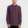 Shadowstone Flannel Shirt - Navy 1 Shadowstone Flannel Shirt - Navy -Volcom Store A0532511 NVY 3