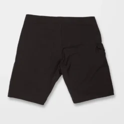 Lido Solid Mod 20" Boardshort - BLACK -Volcom Store A0812320 BLK 2