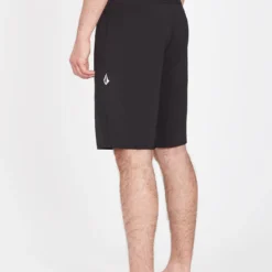 Lido Solid Mod 20" Boardshort - BLACK -Volcom Store A0812320 BLK 3