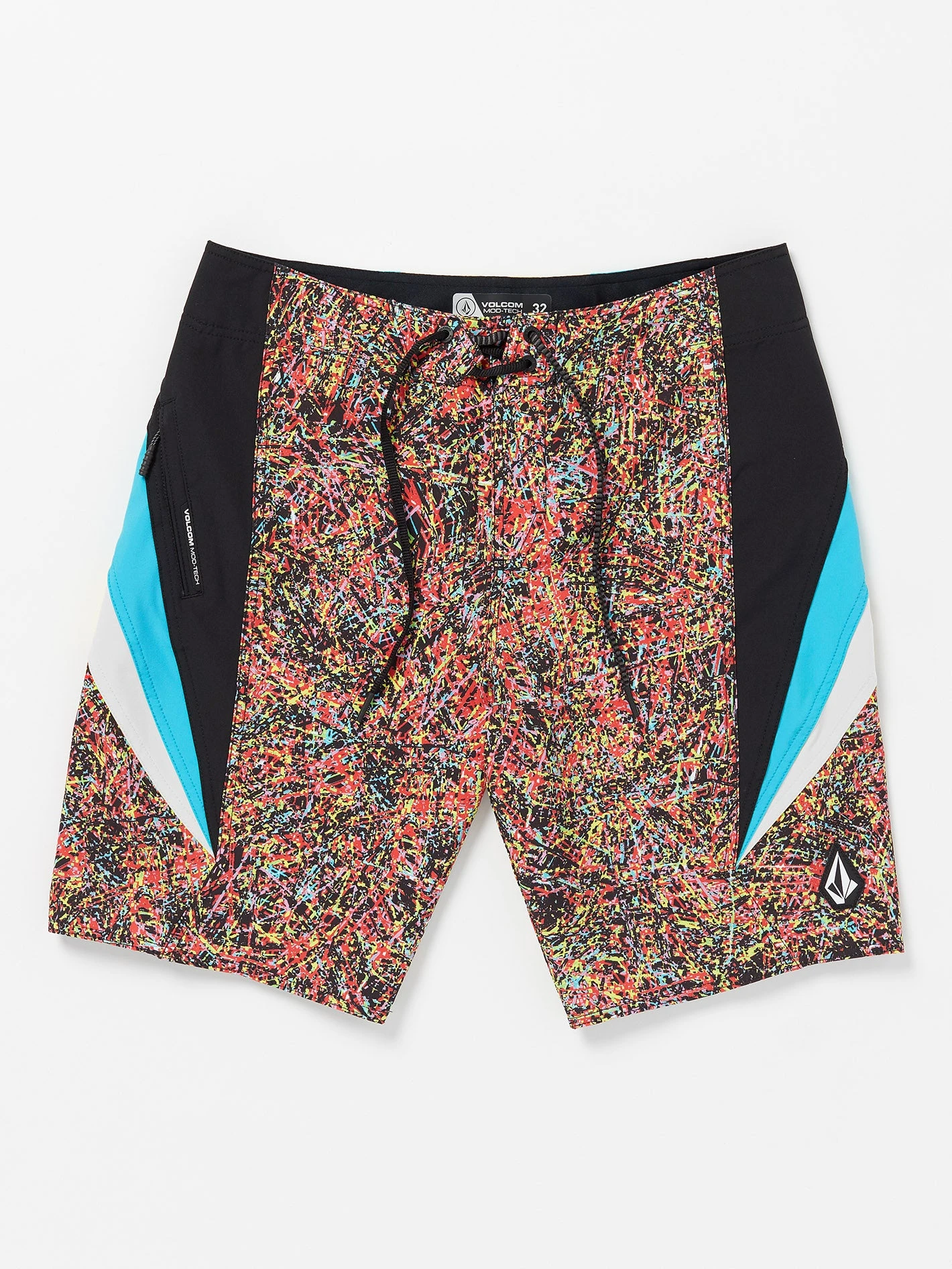 Surf Vitals J Robinson Mod 20" Boardshort - Black 7 Surf Vitals J Robinson Mod 20" Boardshort - Black - Image 5