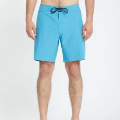 Lido Solid Mod 18" Boardshort - BAY BLUE