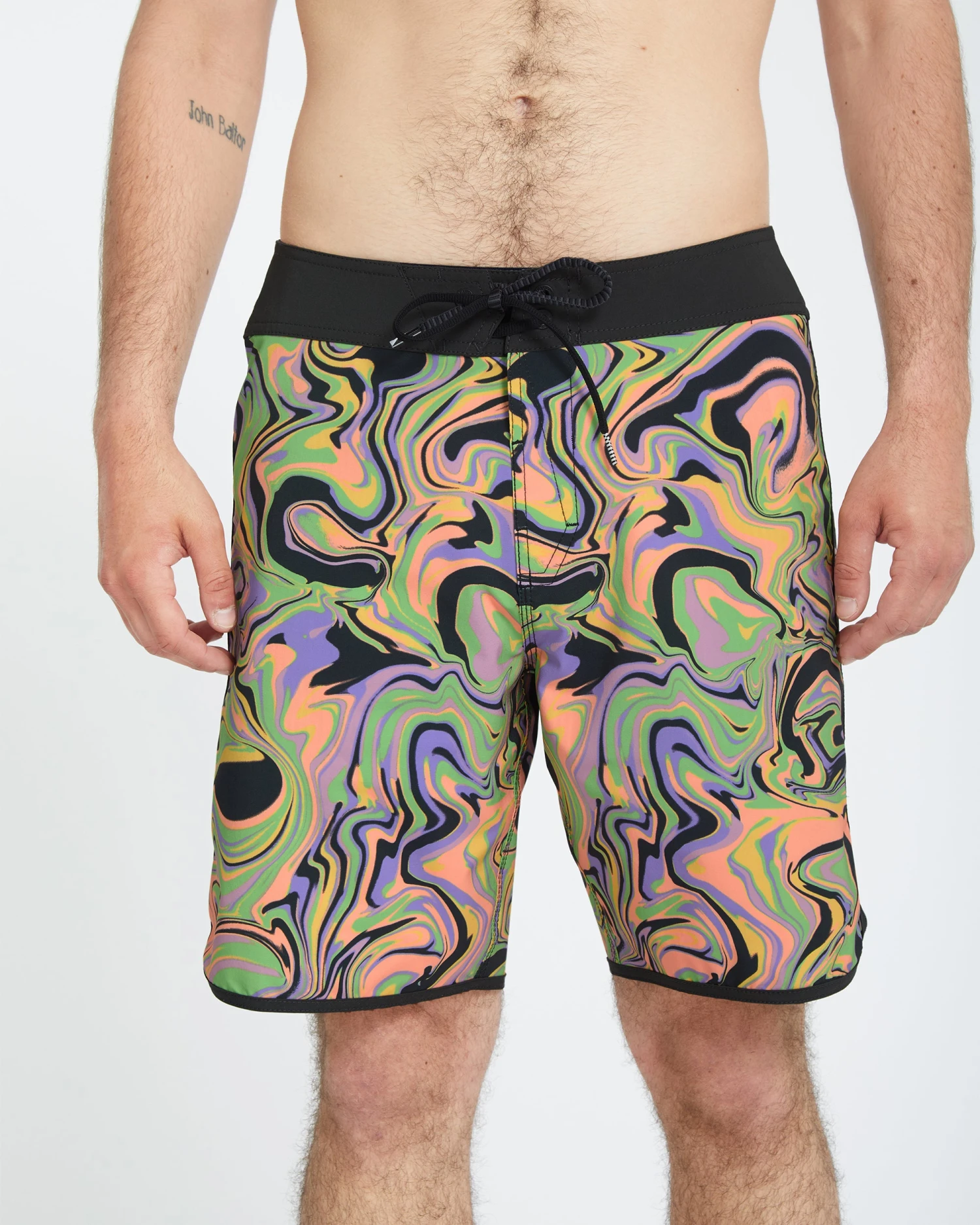 Infuse Scallop Mod 19" Boardshort - STEEL PURPLE 5 Infuse Scallop Mod 19" Boardshort - STEEL PURPLE - Image 3