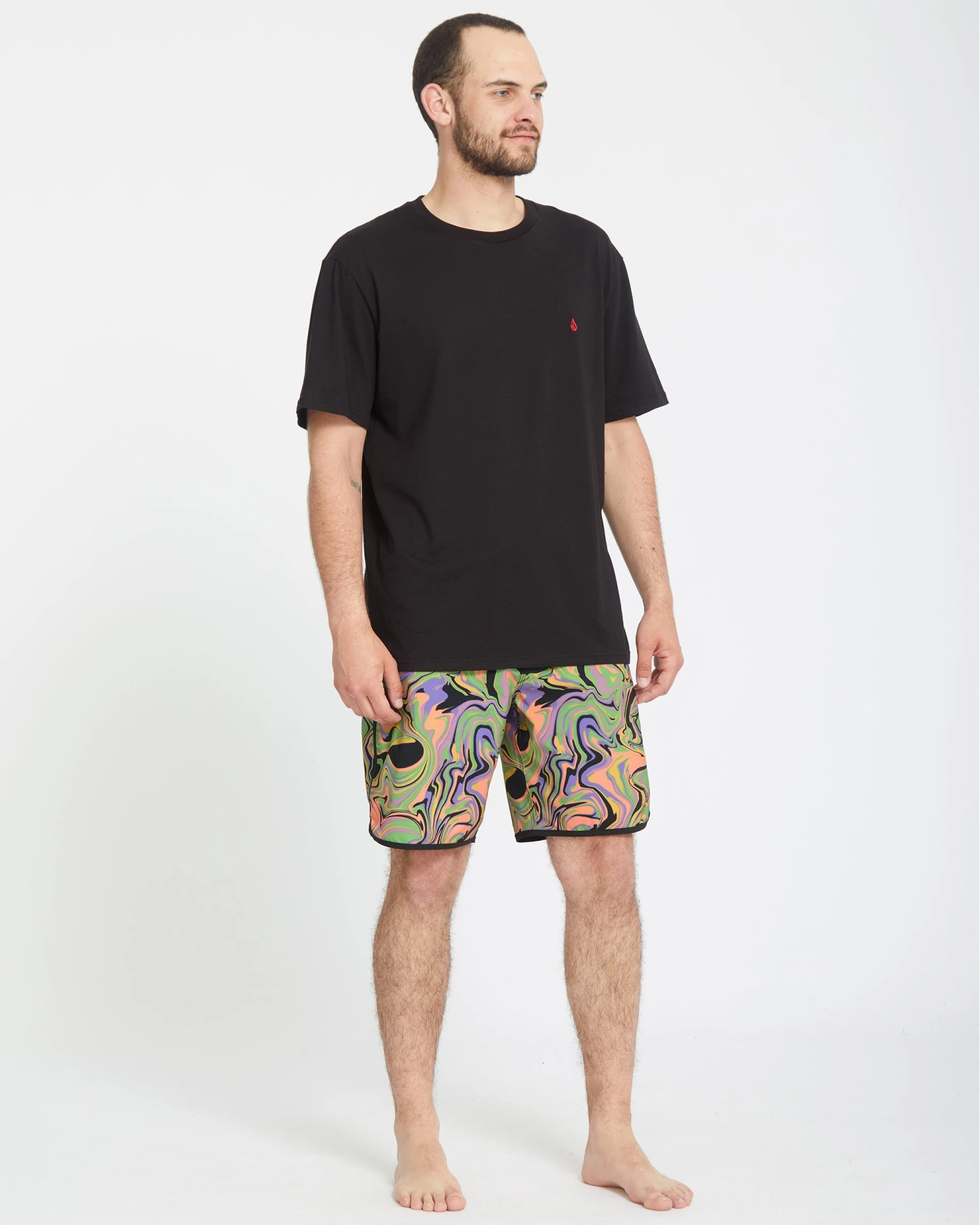 Infuse Scallop Mod 19" Boardshort - STEEL PURPLE 8 Infuse Scallop Mod 19" Boardshort - STEEL PURPLE - Image 6