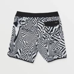 Infuse Scallop Mod 19" Boardshort - White Black 15 Infuse Scallop Mod 19" Boardshort - White Black -Volcom Store A0812502 WHB 10