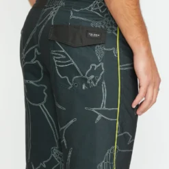 Mister Fib Scallop Stoney 19" Boardshort - STEALTH -Volcom Store A0812508 STH 2