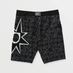 St4R G4Zer Mod 20" Boardshort - Asphalt Black -Volcom Store A0822501 ASB 10