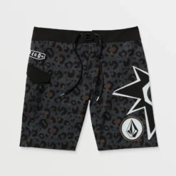 St4R G4Zer Mod 20" Boardshort - Asphalt Black -Volcom Store A0822501 ASB 9