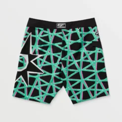 St4R G4Zer Mod 20" Boardshort - Black -Volcom Store A0822501 BLK 10