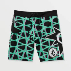 St4R G4Zer Mod 20" Boardshort - Black -Volcom Store A0822501 BLK 9