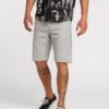 Frickin Modern Stretch 21" Short - GREY -Volcom Store A0912300 GRY F