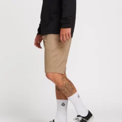 Frickin Modern Stretch 21" Short - KHAKI -Volcom Store A0912300 KHA 1