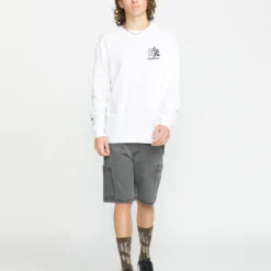 Gage Work 21" Short - STEALTH 19 Gage Work 21" Short - STEALTH -Volcom Store A0912500 STH 4