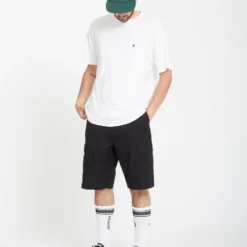 Strange Tripper Cargo 22" Short - BLACK -Volcom Store A0912502 BLK 3