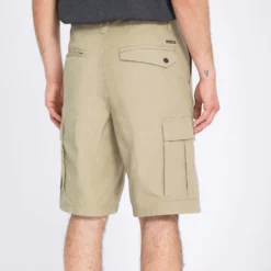 Strange Tripper Cargo 22" Short - KHAKI 13 Strange Tripper Cargo 22" Short - KHAKI -Volcom Store A0912502 KHA 2