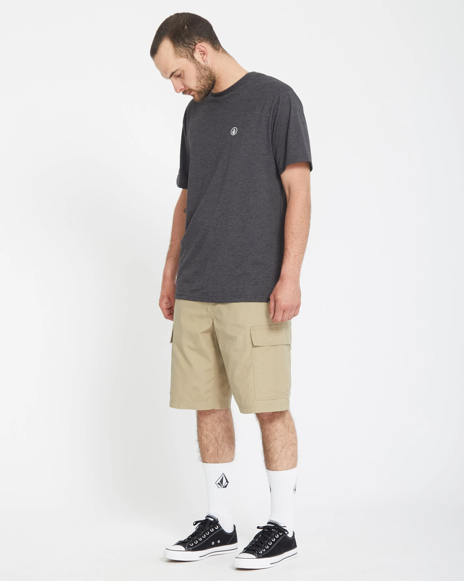 Strange Tripper Cargo 22" Short - KHAKI 7 Strange Tripper Cargo 22" Short - KHAKI - Image 5