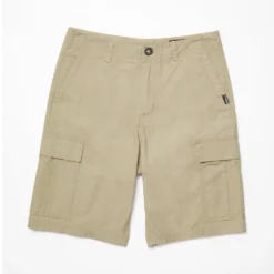 Strange Tripper Cargo 22" Short - KHAKI 16 Strange Tripper Cargo 22" Short - KHAKI -Volcom Store A0912502 KHA 5