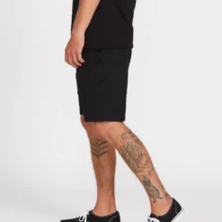Frickin Modern 19" Strech Short - BLACK -Volcom Store A0931602 BLK 2