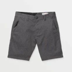 Frickin Modern 19" Strech Short - CHARCOAL HEATHER -Volcom Store A0931602 CHH 3