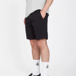 Frickin Elasticated Waist 19" Short - BLACK -Volcom Store A1012304 BLK 3