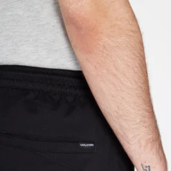 Frickin Elasticated Waist 19" Short - BLACK -Volcom Store A1012304 BLK 4
